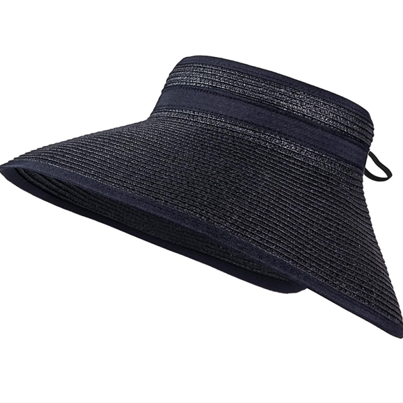 Sun Visor Hats for Women,  Hat Wide Brim, Adjustable UV UPF50+ Protection - Picture 2 of 7